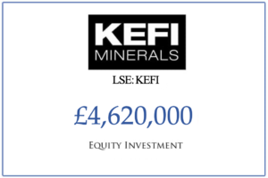 KEFI Minerals (LSE: KEFI)